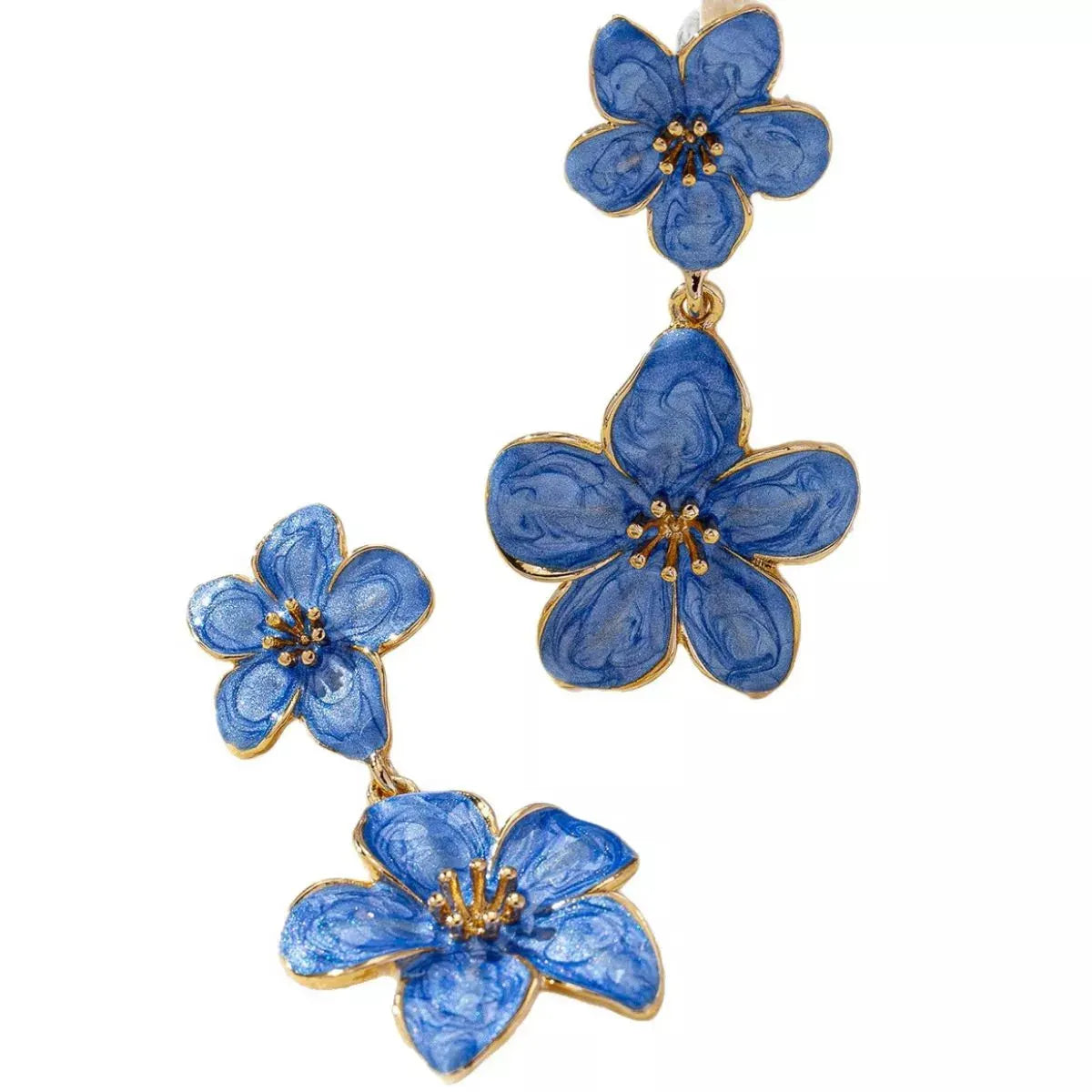 Flower Dangle Earrings by Partner Label