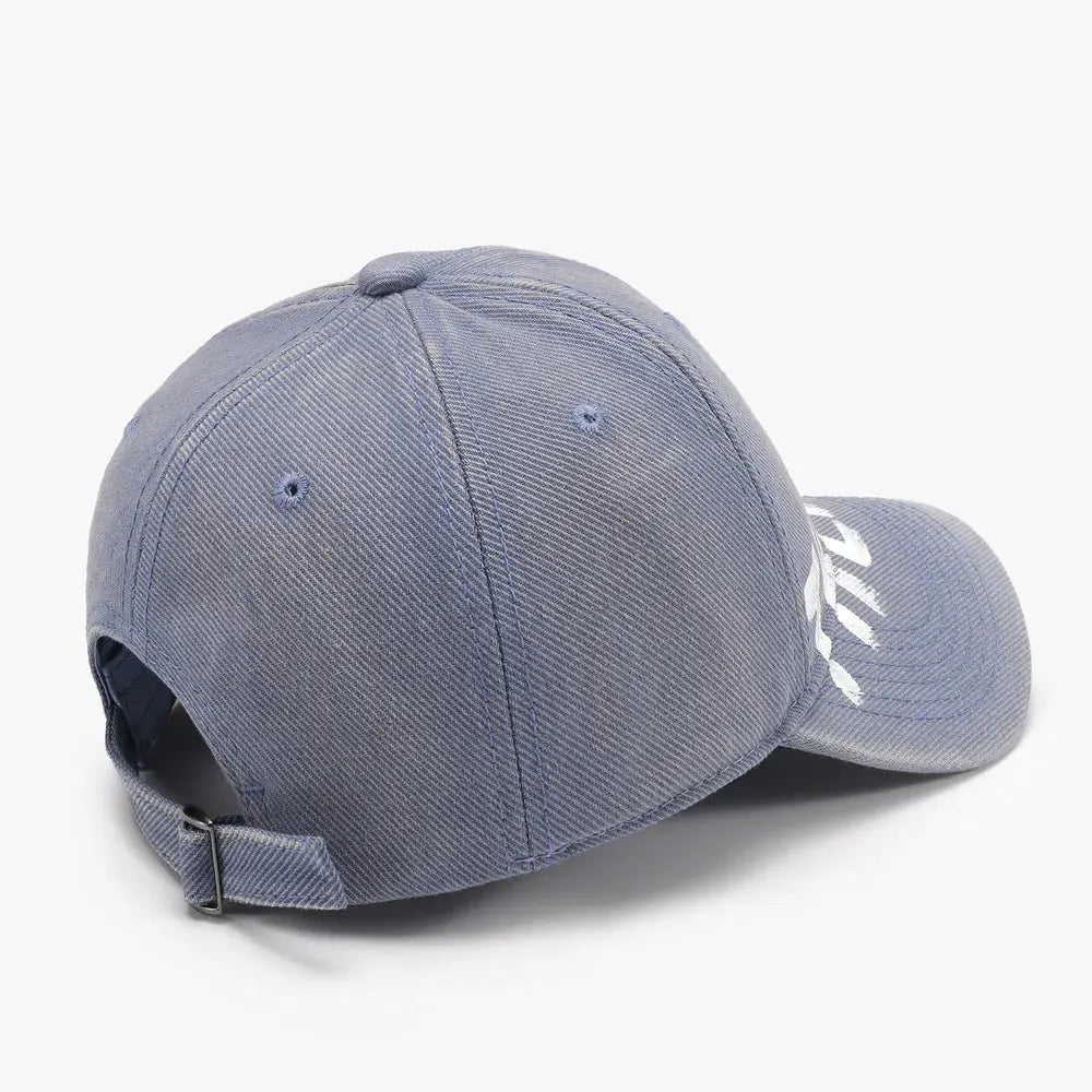 Letter Adjustable Baseball Cap by Partner Label