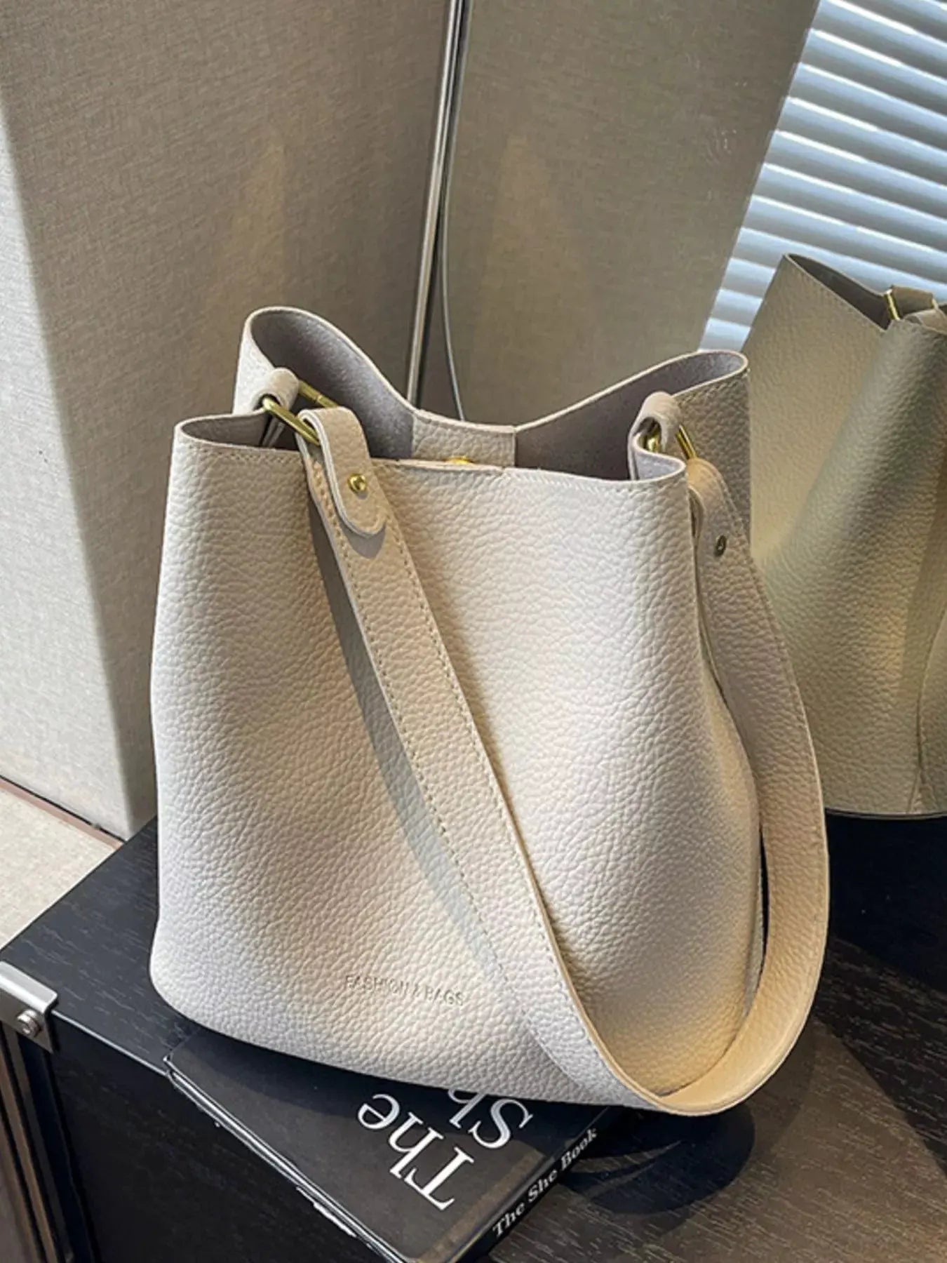 Solid Color Tote Bag by Partner Label