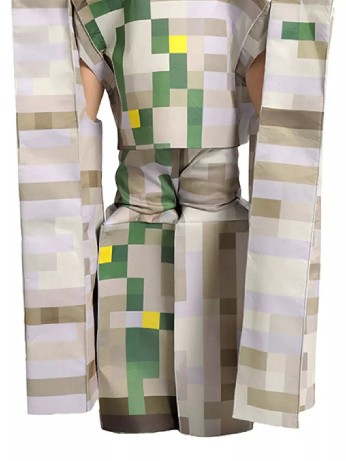 Children's Minecraft Pixelated Print Costume Set by Trendsi