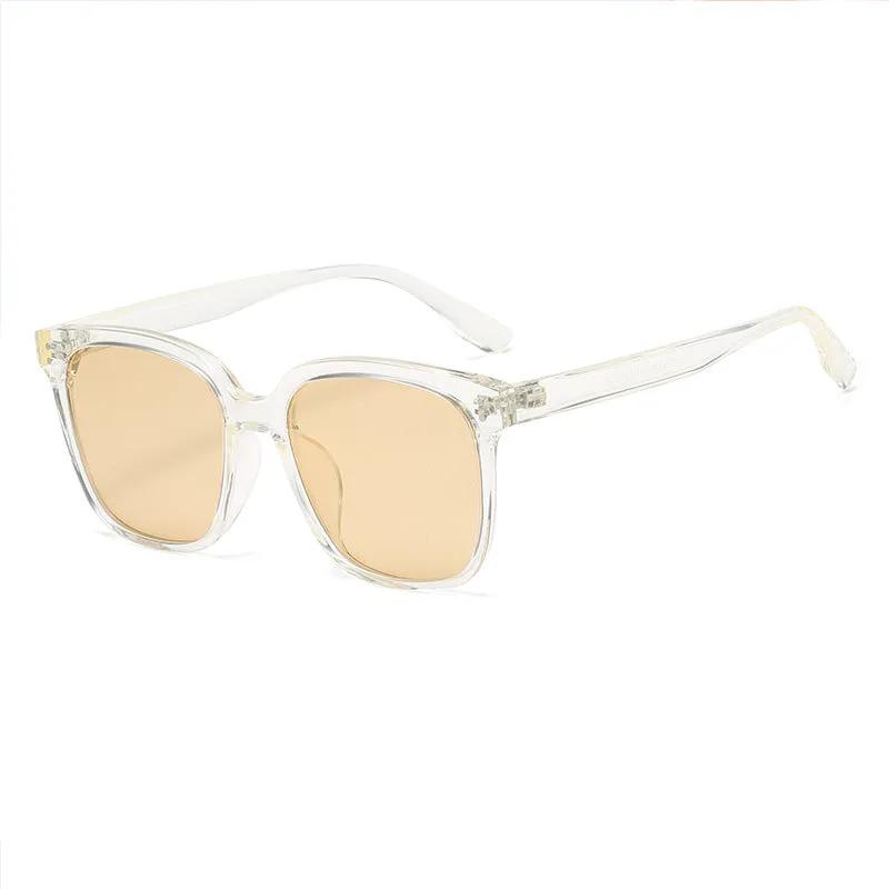 Square Frame Gradient Tint Sunglasses by Equanimity Essence