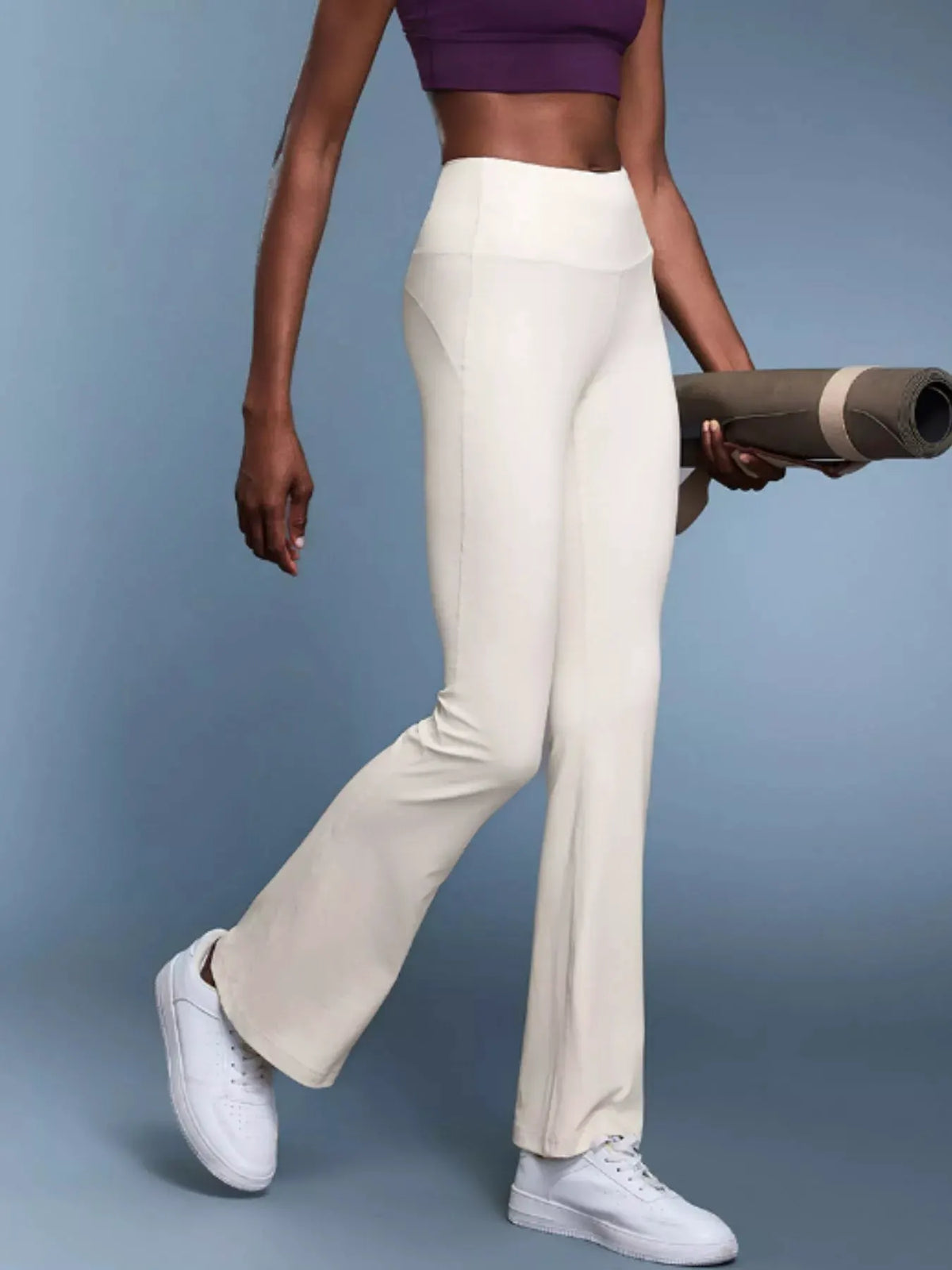 High-Waisted Flare Active Pants by Partner Label