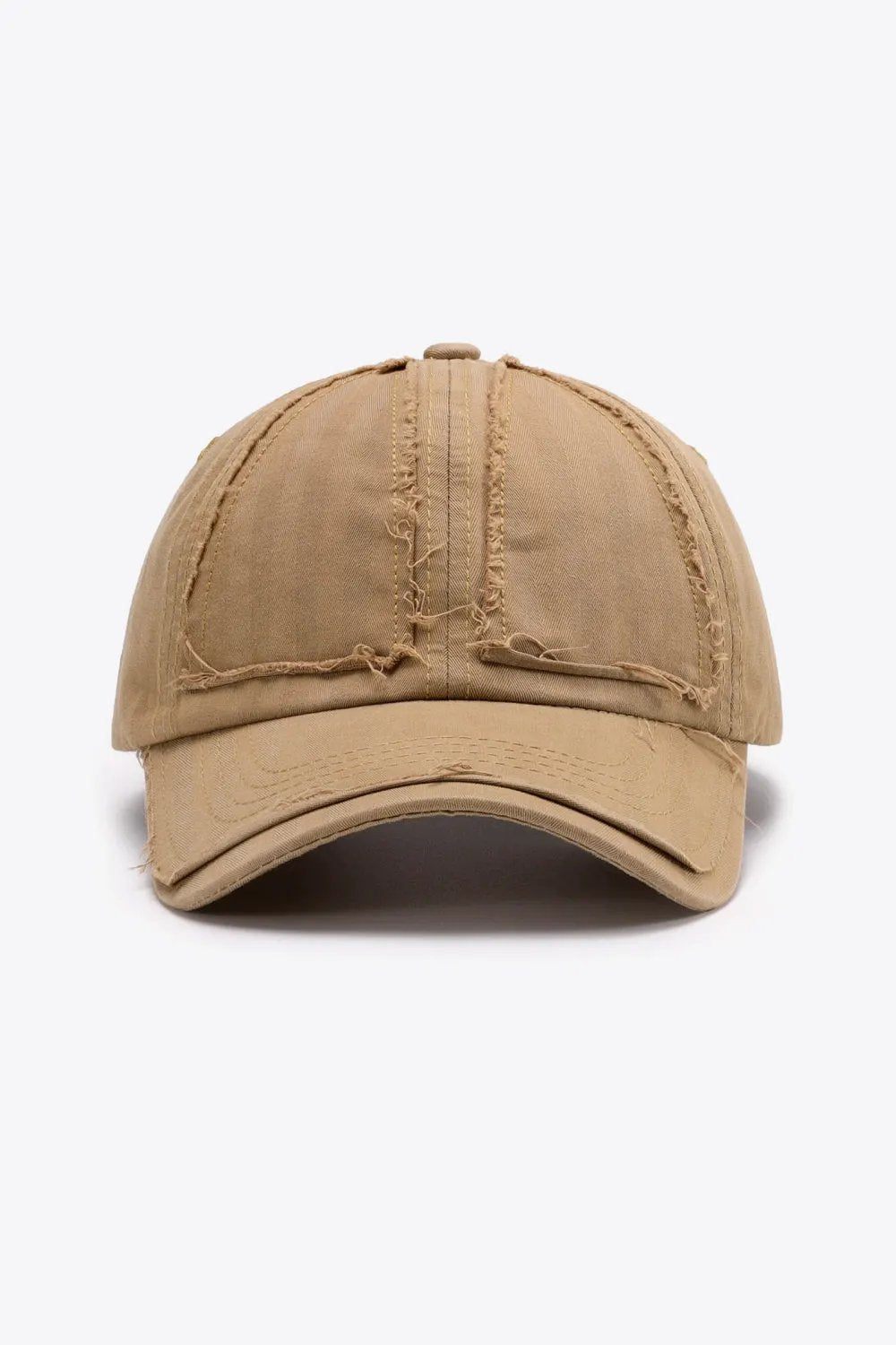 Distressed Adjustable Baseball Cap by Partner Label