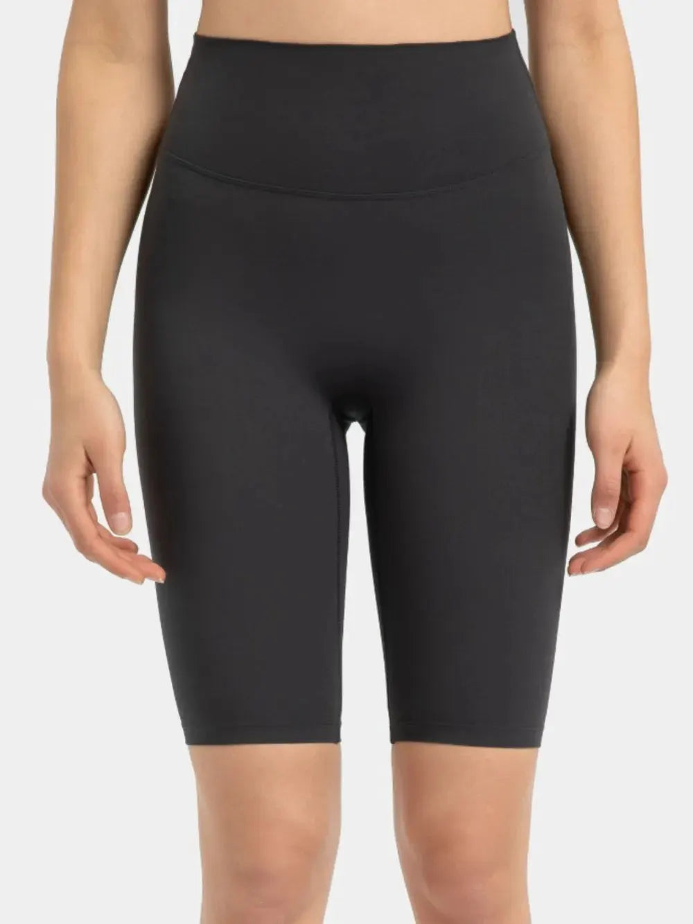 Millennia High Rise Wide Waistband Active Shorts by Millennia