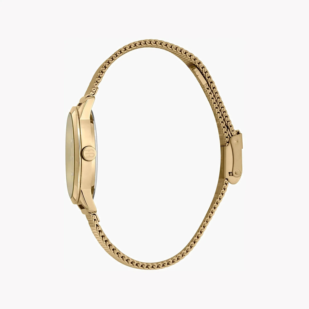 Esprit Women's Gold Stainless Steel Watch, Champagne Dial | Es1l057m0045 by ESPRIT