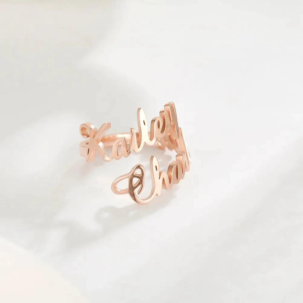 Name Ring - custom name ring by Maiden-Art