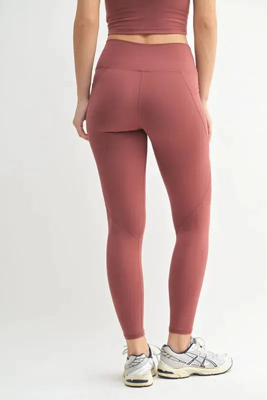 MONO B Venice Cloud Light Sculpt High-Waisted Leggings by Partner Label