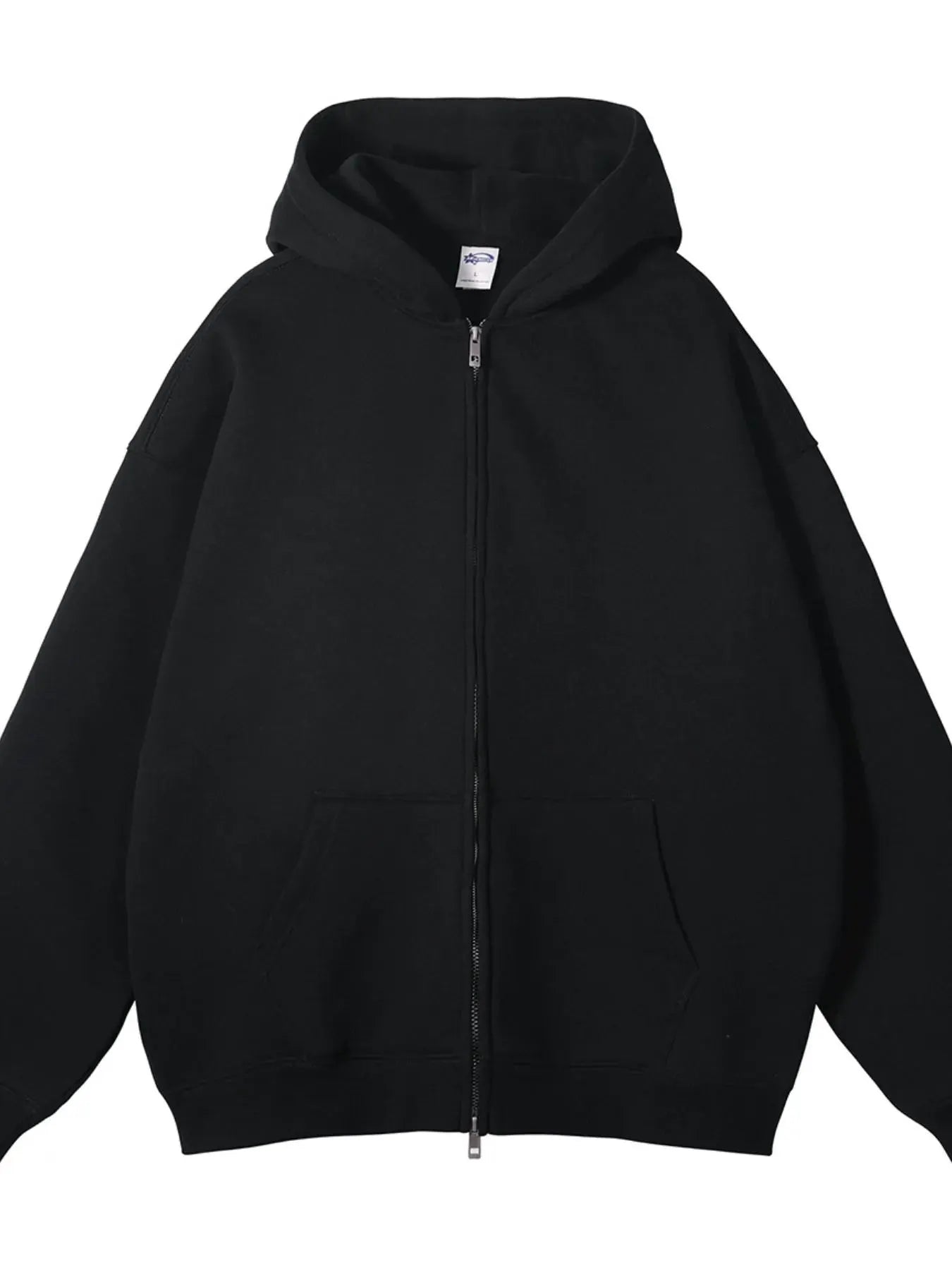 Men's Zip-Up Fleece Hoodie by Partner Label