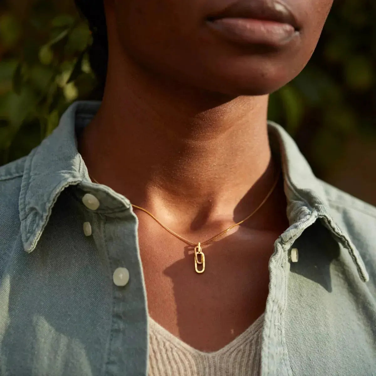 925 Sterling Silver Pendant Necklace by Partner Label