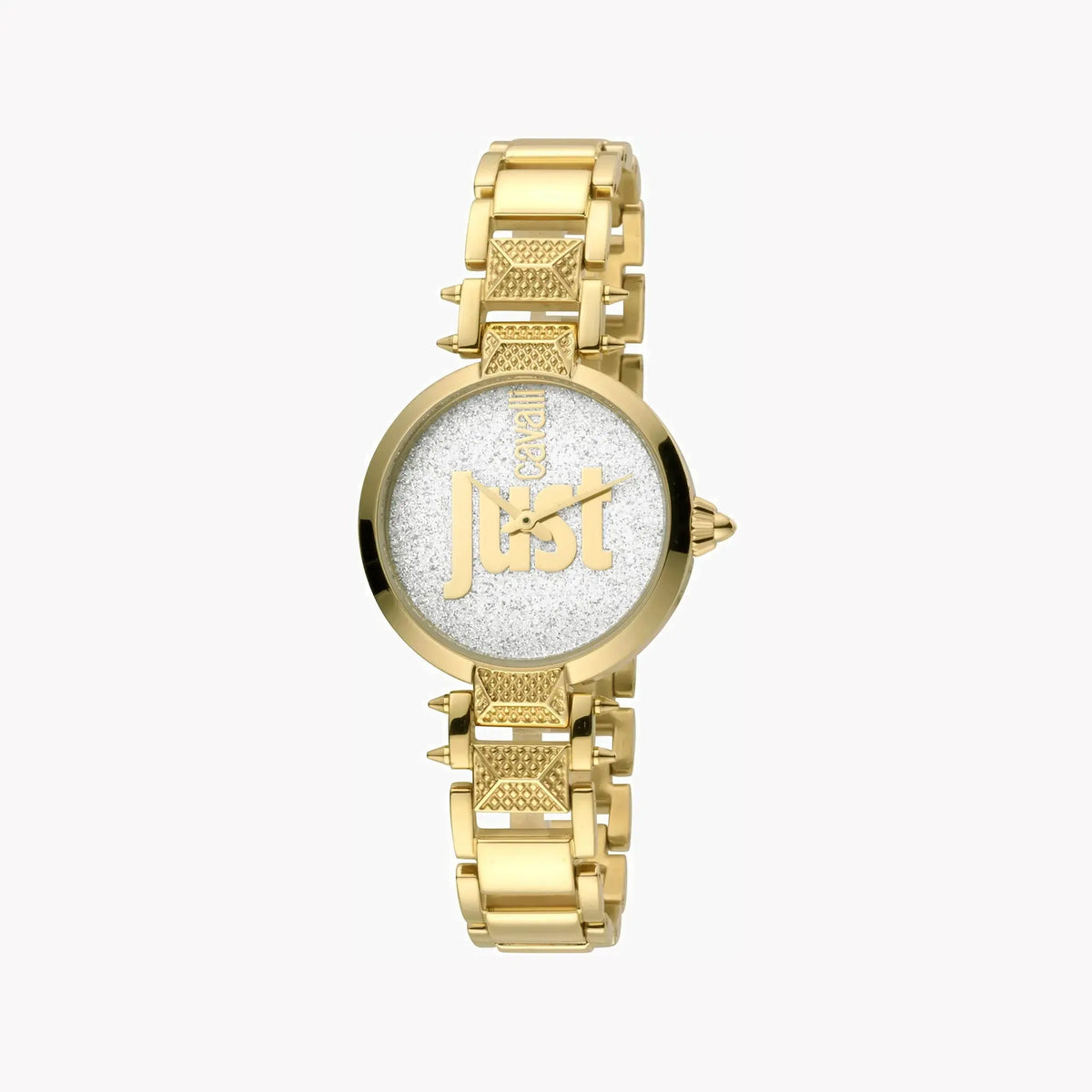 Just Cavalli Women's Gold Stainless Steel Watch, Silver Dial | Jc1l076m0135 by JUST CAVALLI