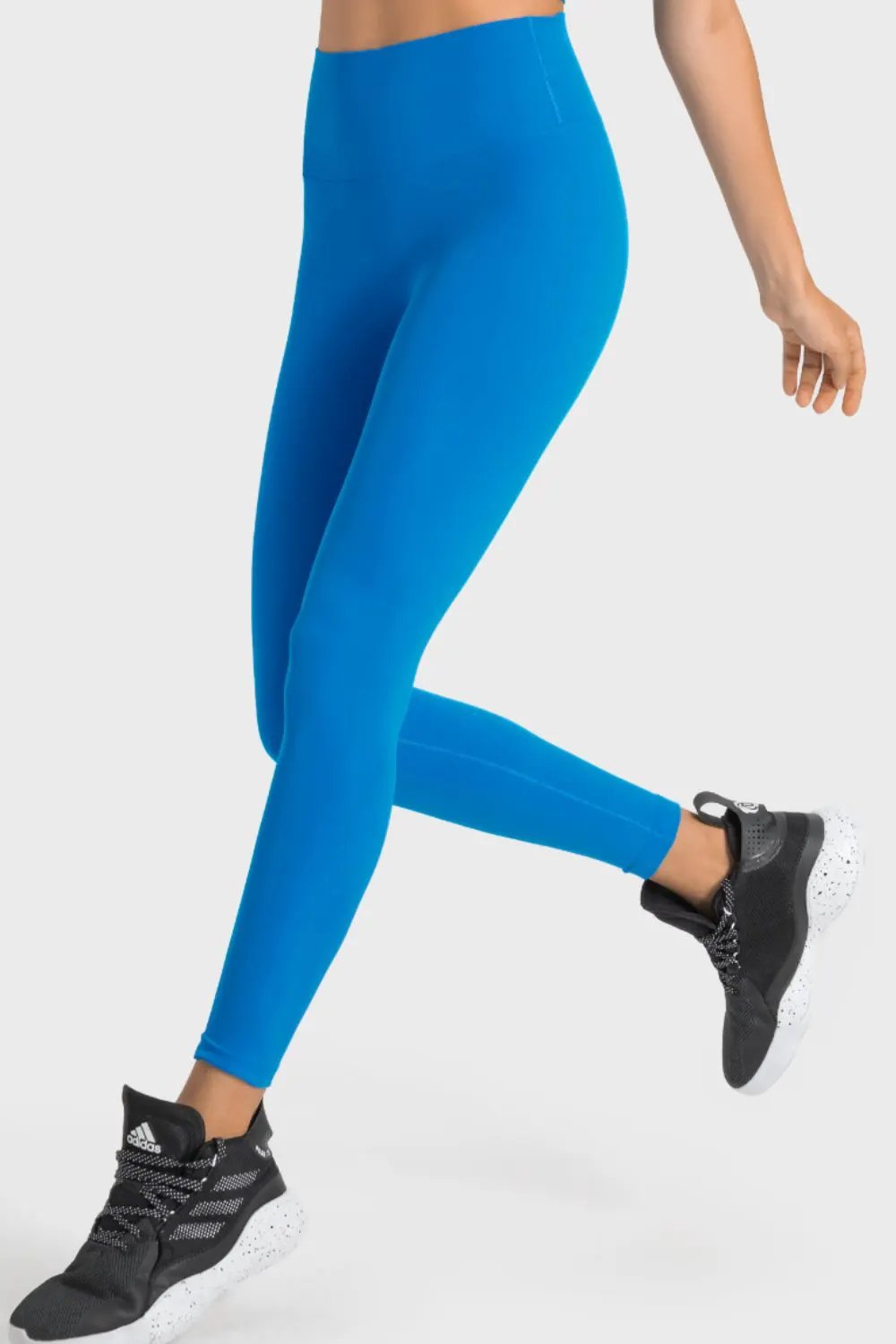 Millennia High-Rise Wide Waistband Yoga Leggings by Millennia