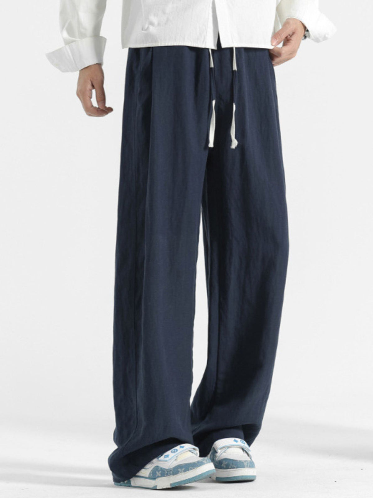 Men's Plus Size Casual Loose Fit Pants by Partner Label