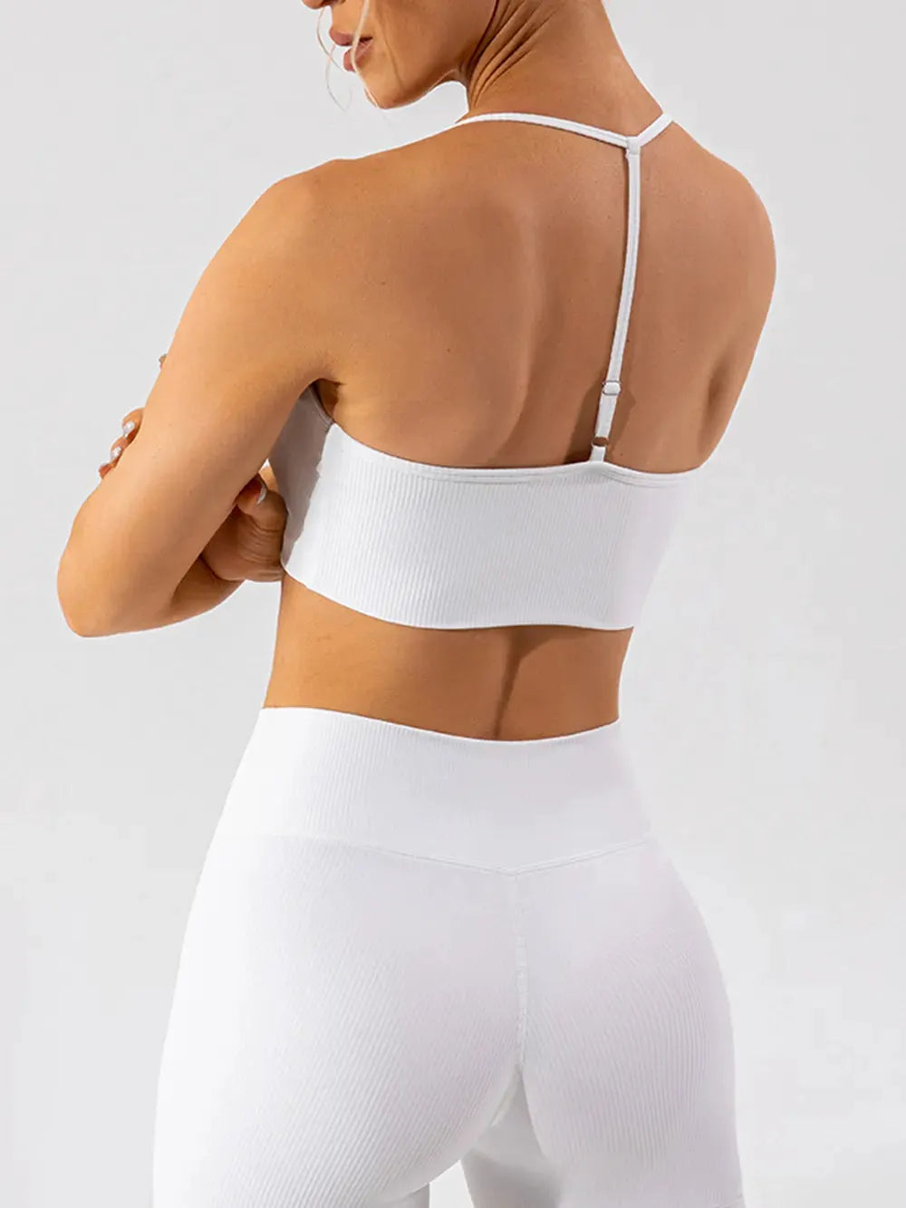 Spaghetti Strap Active Bra by Partner Label