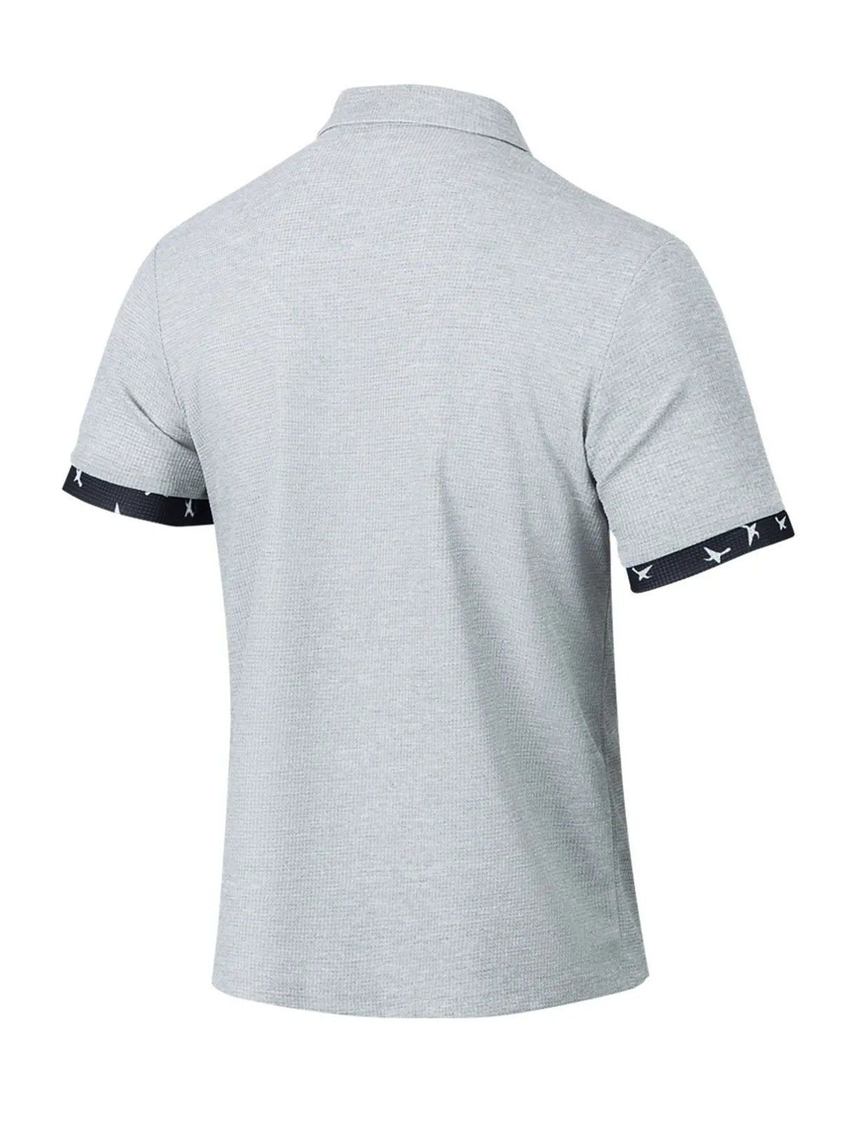 Men's Full Size Casual Button Up Short Sleeve Shirt Plus Size by Trendsi