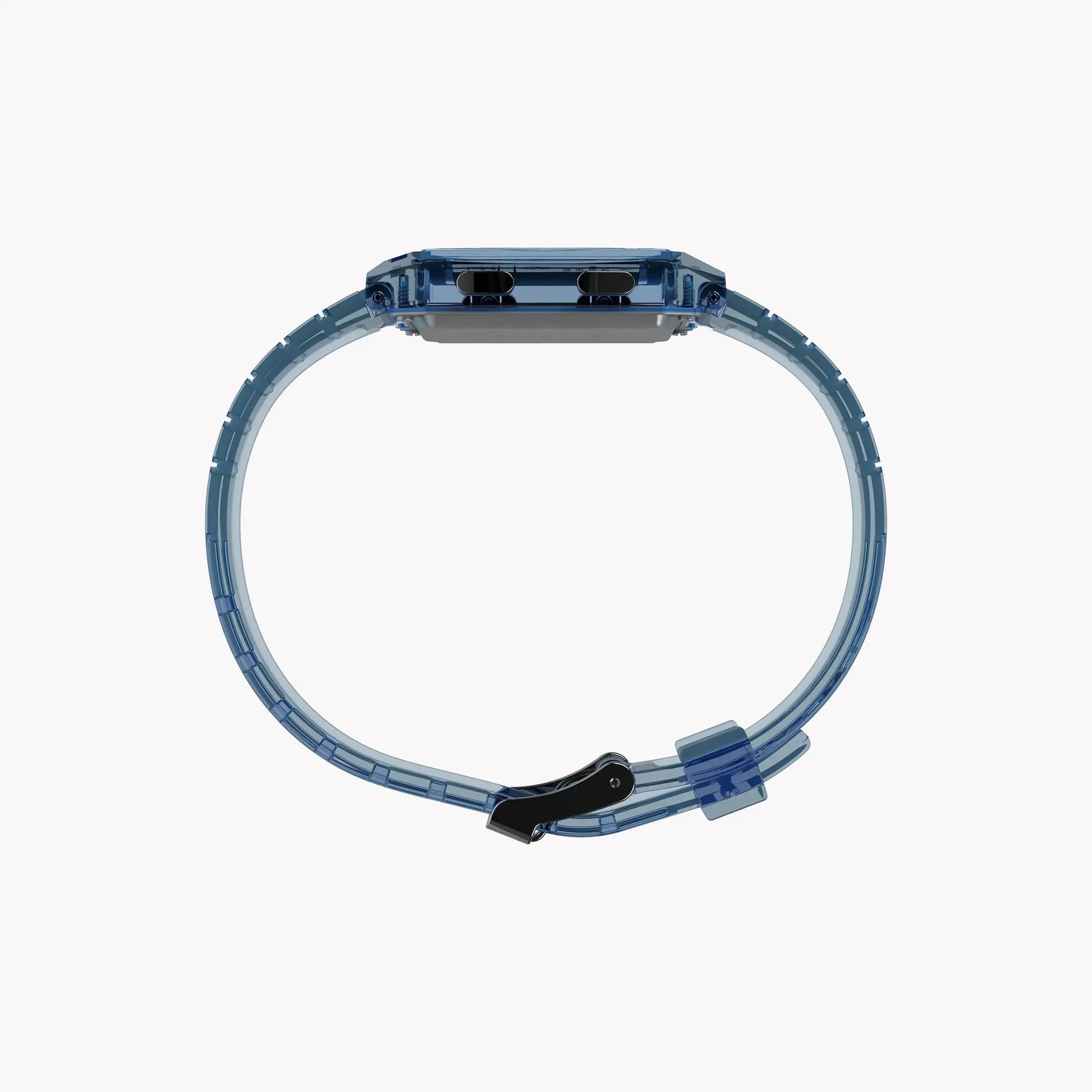 Timex Unisex Blue Resin Watch, Transparent Blue | Tw2w45100 by TIMEX
