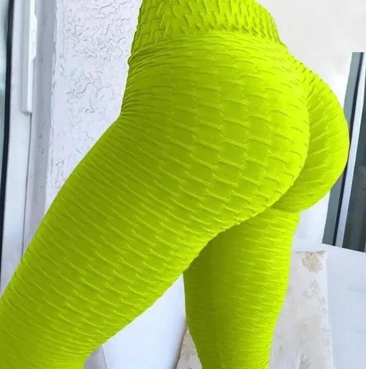 Booty Lifting Anti Cellulite Scrunch Leggings Without Pocket by Maiden-Art