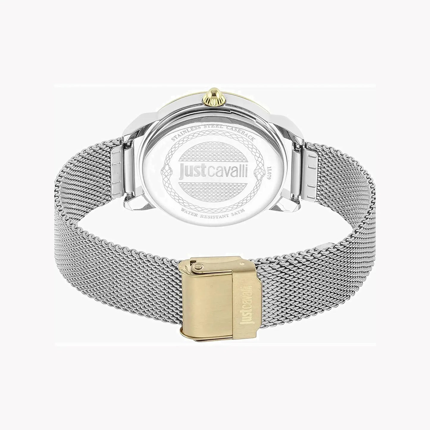 Just Cavalli Women's Silver & Gold Watch, Elegant Design | Jc1l079m0085 by JUST CAVALLI