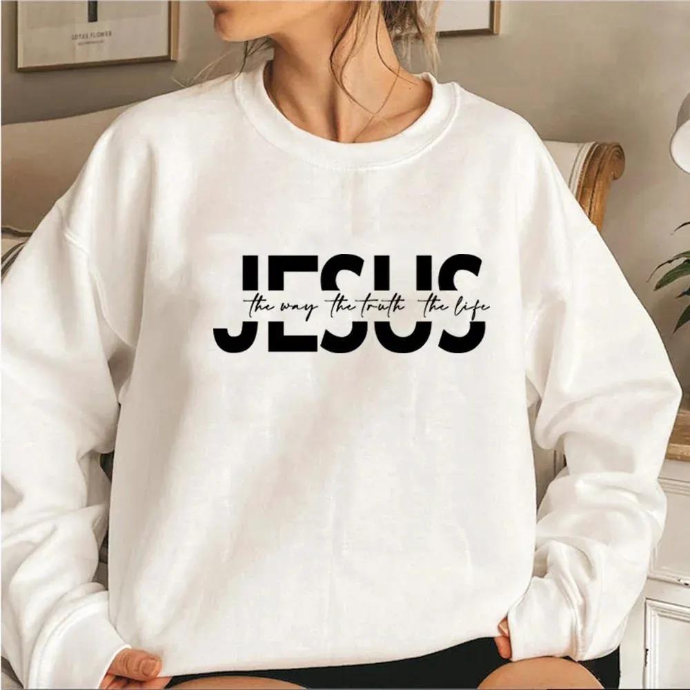 The Way The Truth The Life Sweatshirt Christian Hoodie by Maiden-Art