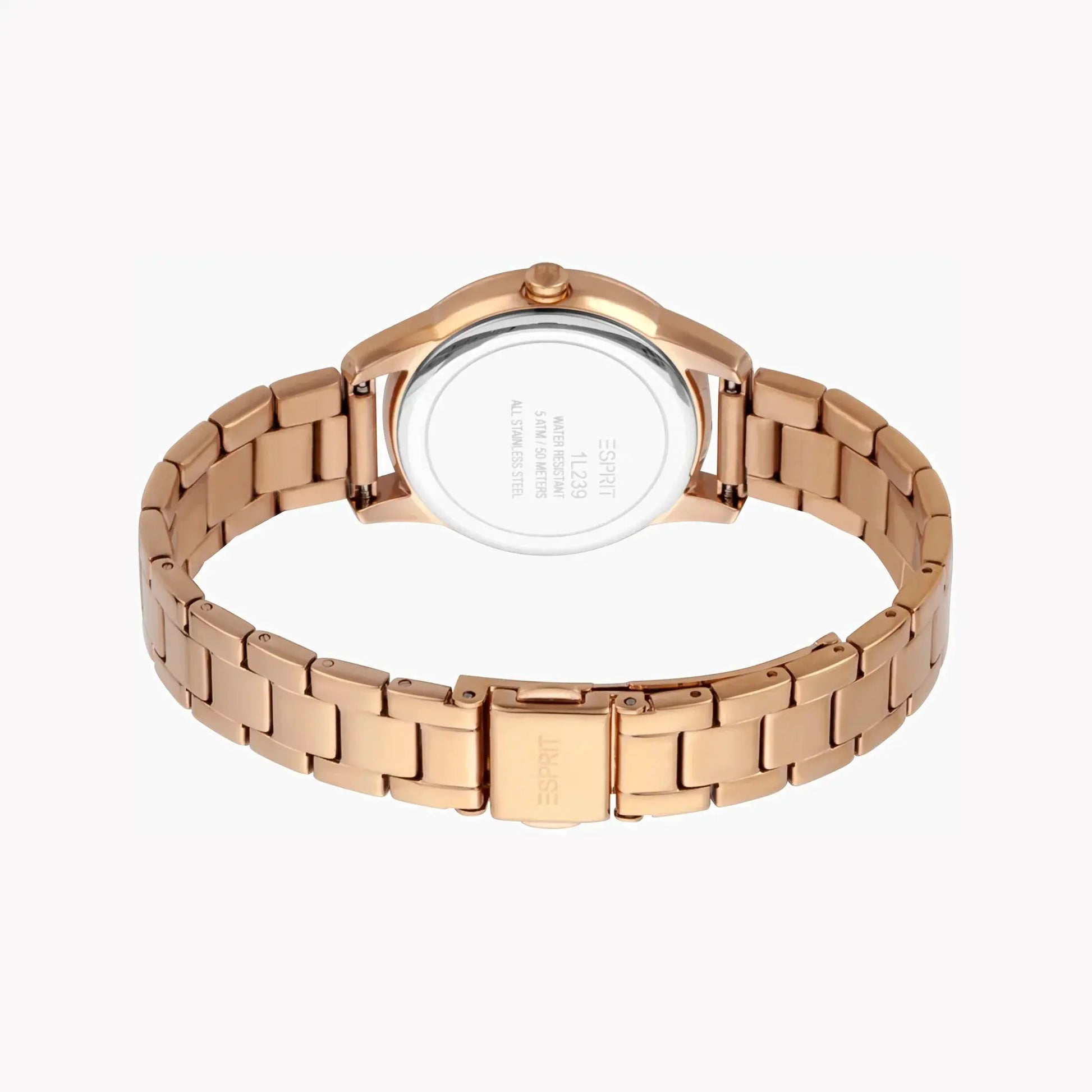 Esprit Women's Rose Gold Watch, Stainless Steel Band | ES1L239M0085 by ESPRIT