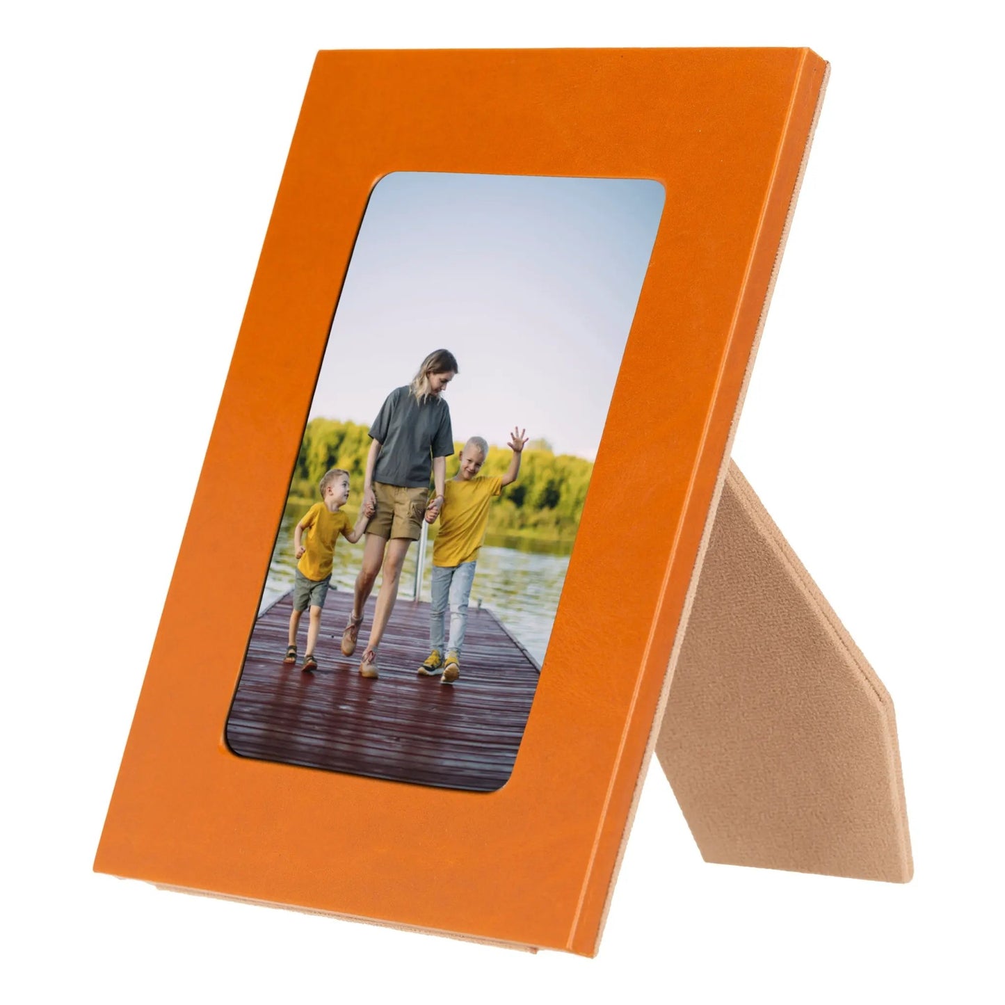 Live Leather Photo Frame by TORONATA
