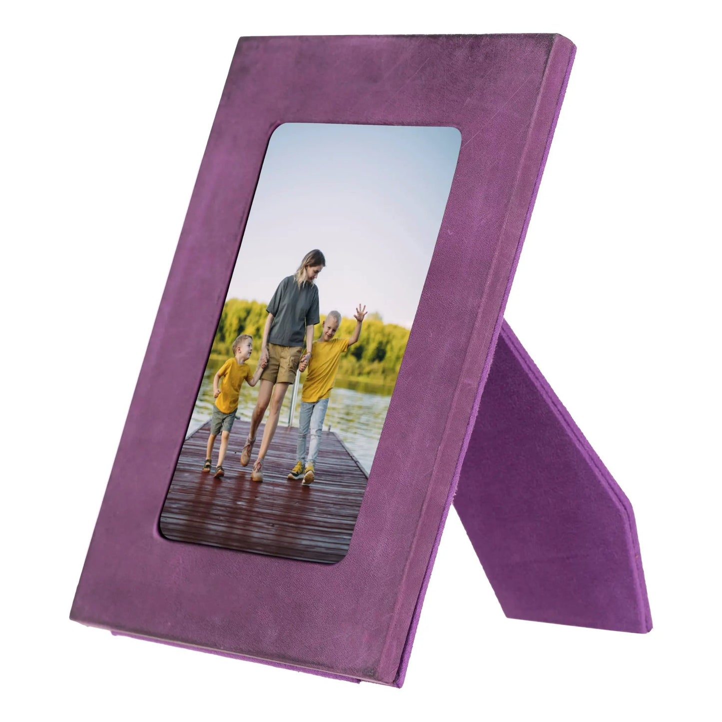 Live Leather Photo Frame by TORONATA