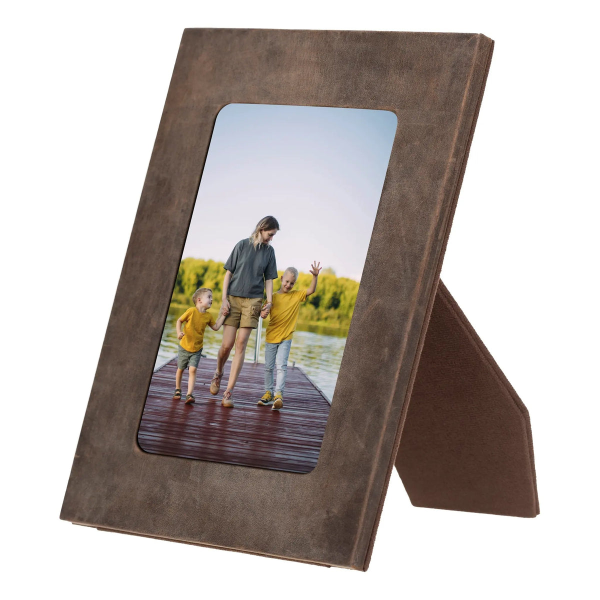 Live Leather Photo Frame by TORONATA