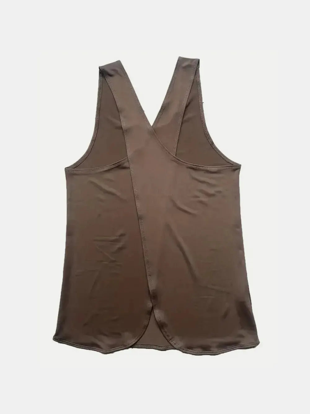 Crisscross Scoop Neck Active Tank by Partner Label