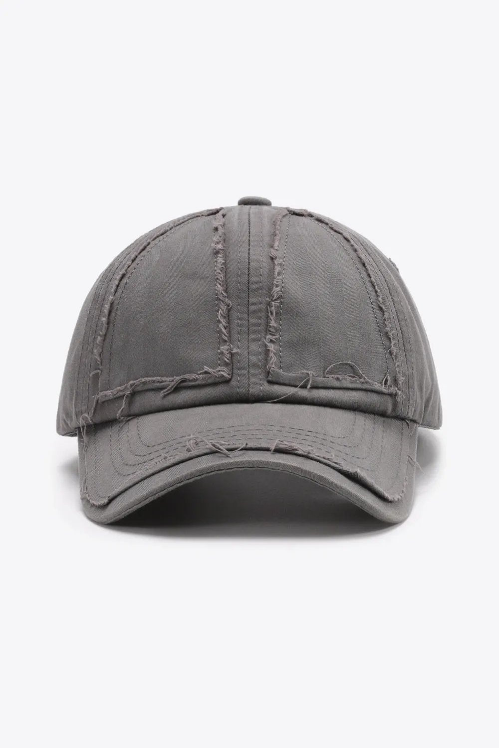 Distressed Adjustable Baseball Cap by Partner Label