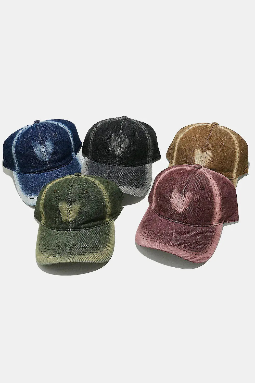 Heart Cotton Baseball Cap by Partner Label