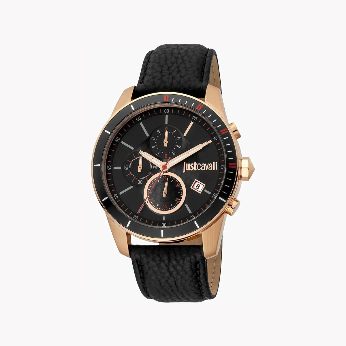 Just Cavalli Men's Rose Gold Watch, Black Dial | Jc1g166l0025 by JUST CAVALLI