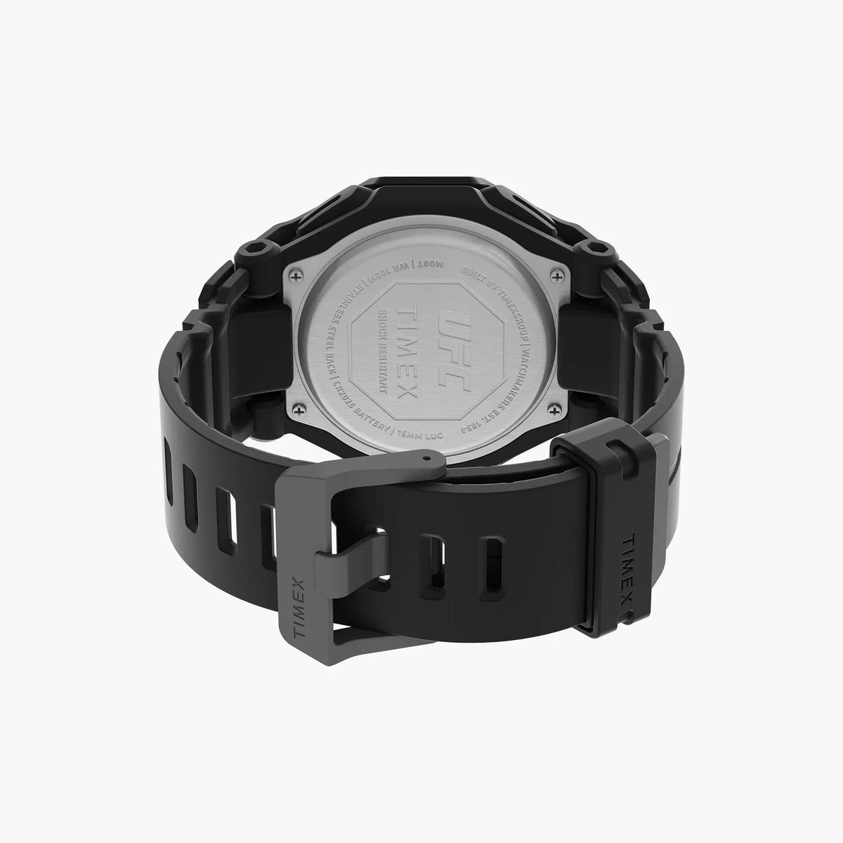 Timex Men's Black Resin Watch, Red Luminous | T5k612 by TIMEX