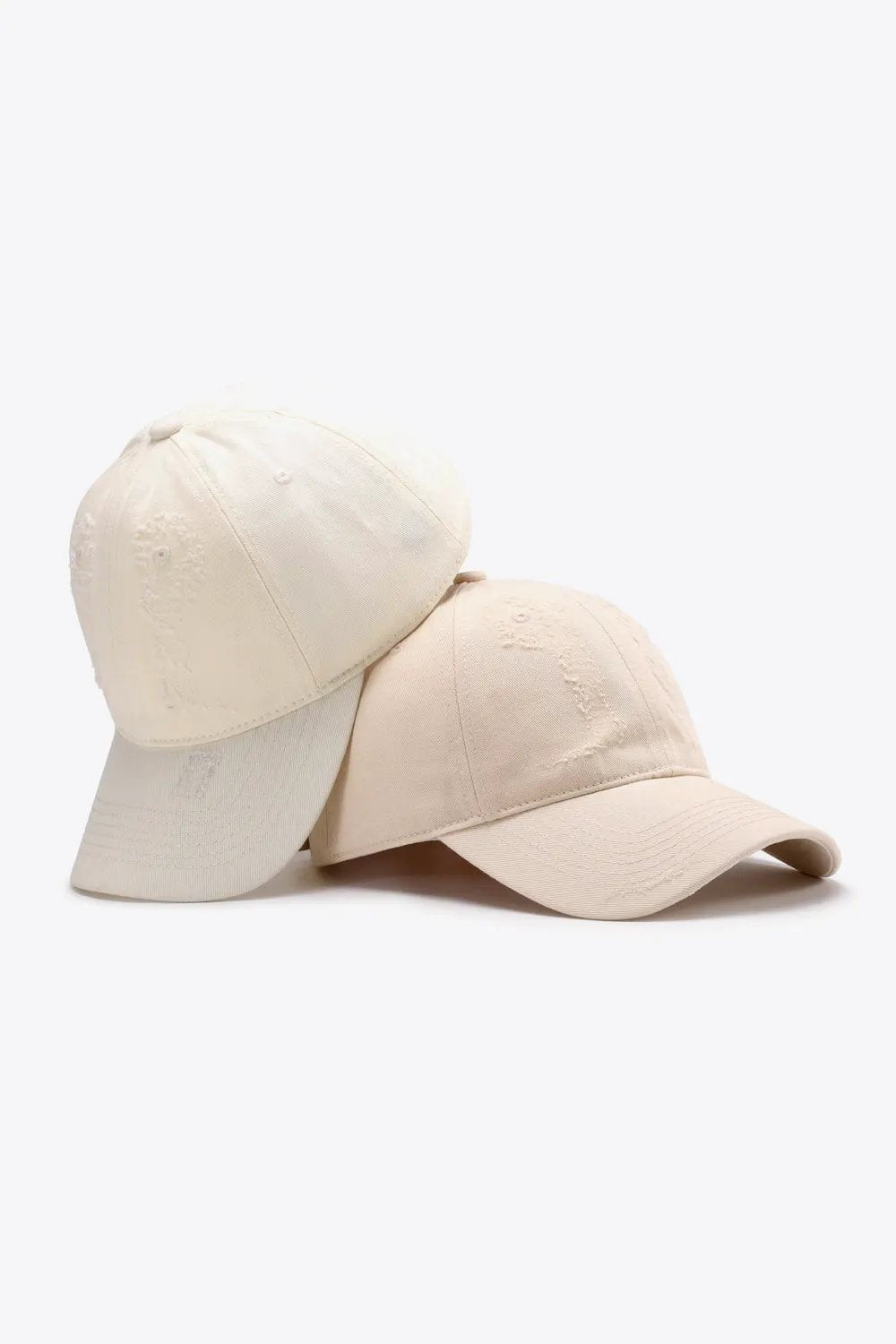 Distressed Adjustable Baseball Cap by Partner Label