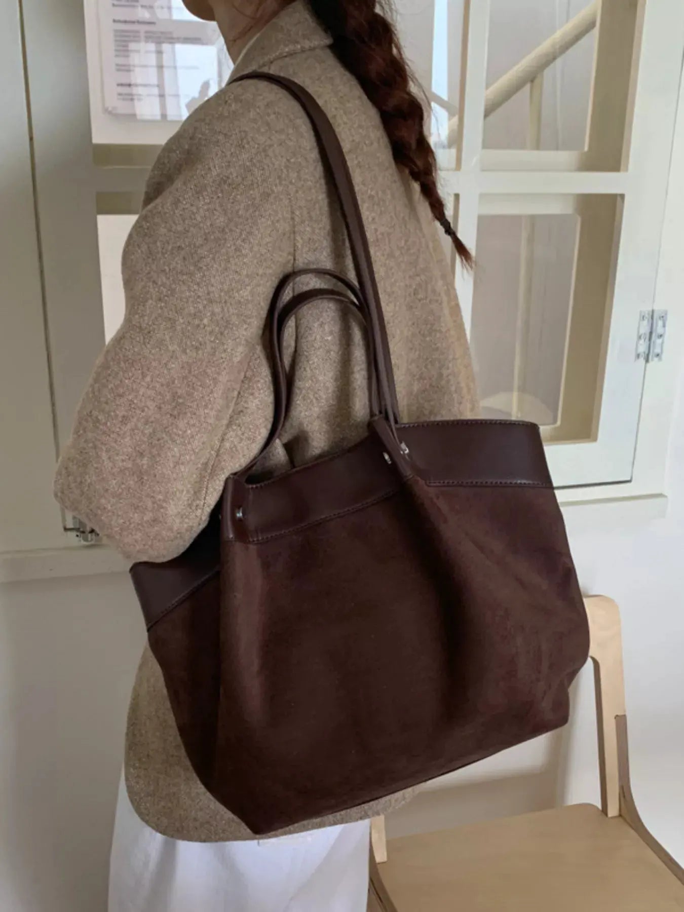 Lightweight Classic Color Tote Bag by Partner Label