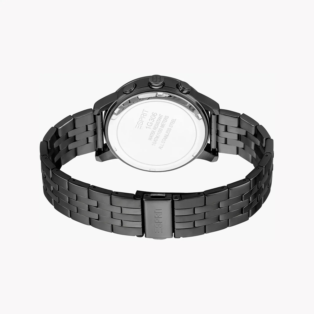 Esprit Men's Black Stainless Steel Watch, Black Dial | Es1g016m0015 by ESPRIT