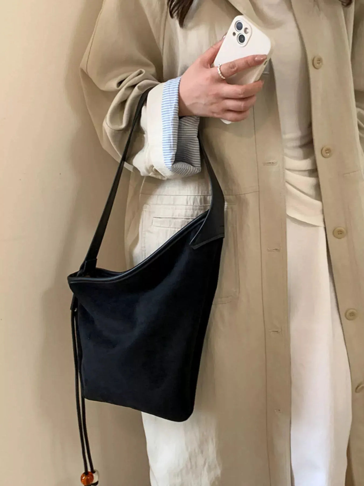 Asymmetrical Lightweight Crossbody Bag by Partner Label