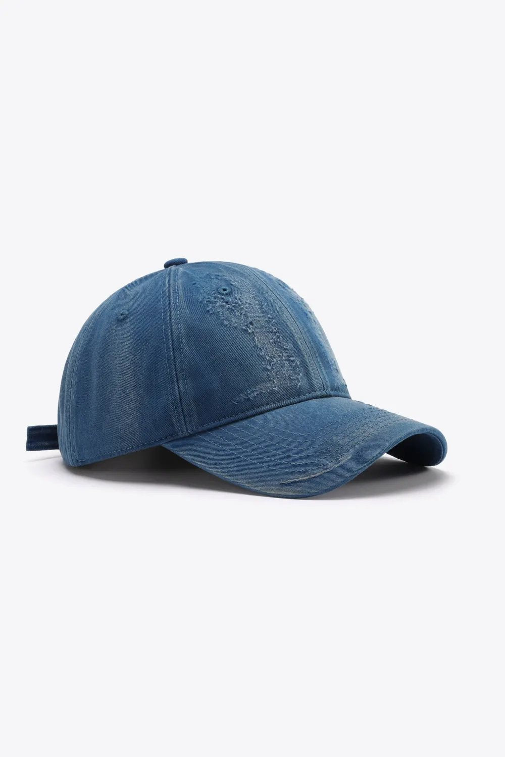 Distressed Adjustable Baseball Cap by Partner Label