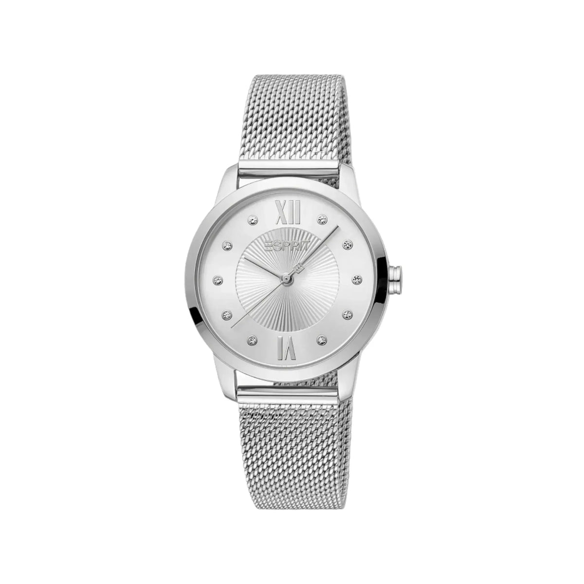 Esprit Women's Silver Stainless Steel Watch, Round Case | Es107084003 by ESPRIT