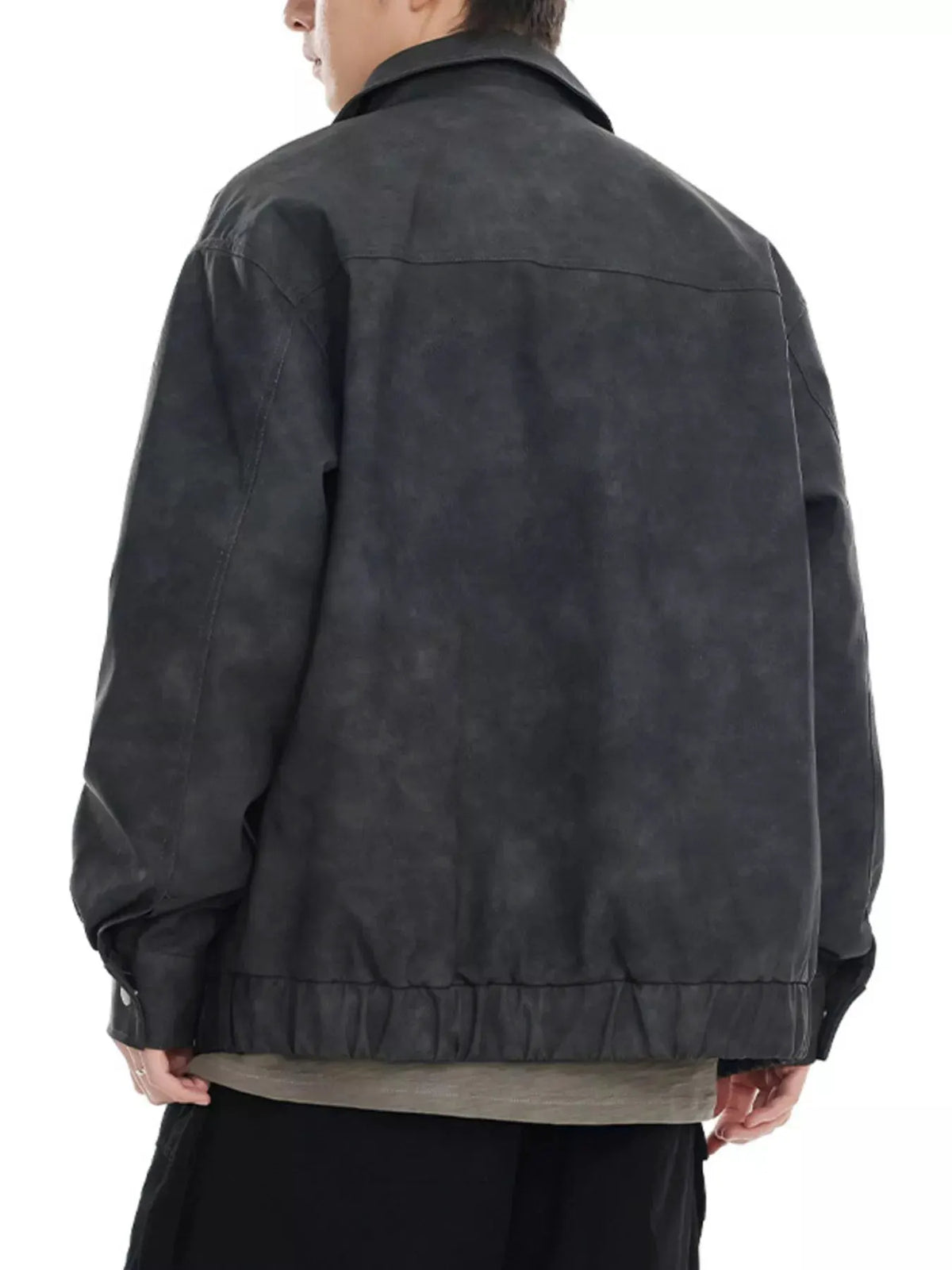 Men's Plus Size Wash Zip-Up Jacket by Partner Label