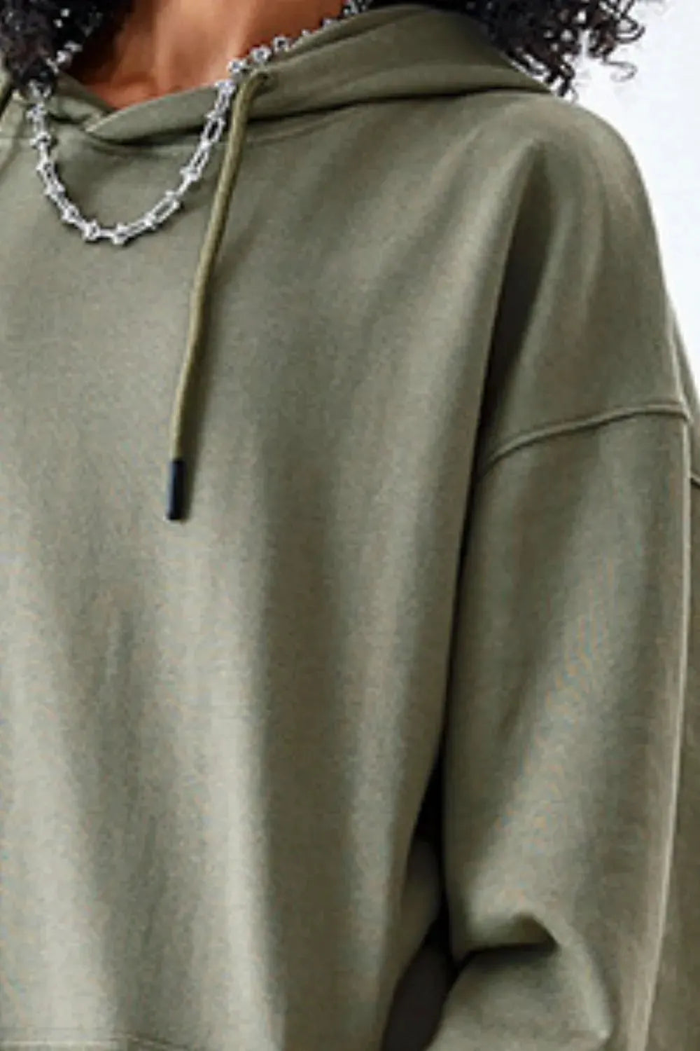 Men's Drawstring Kangaroo Pocket Hoodie by Partner Label