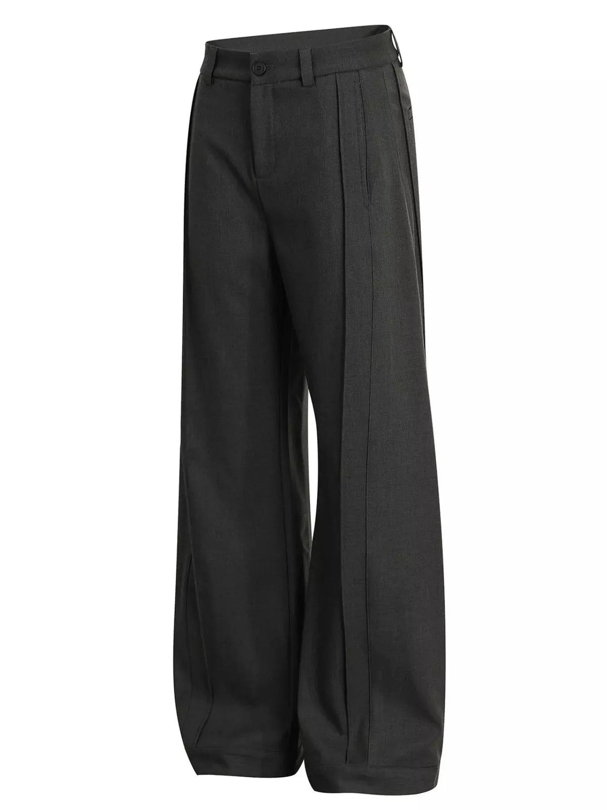 Men's Wide-Legged Pleated Pants by Trendsi