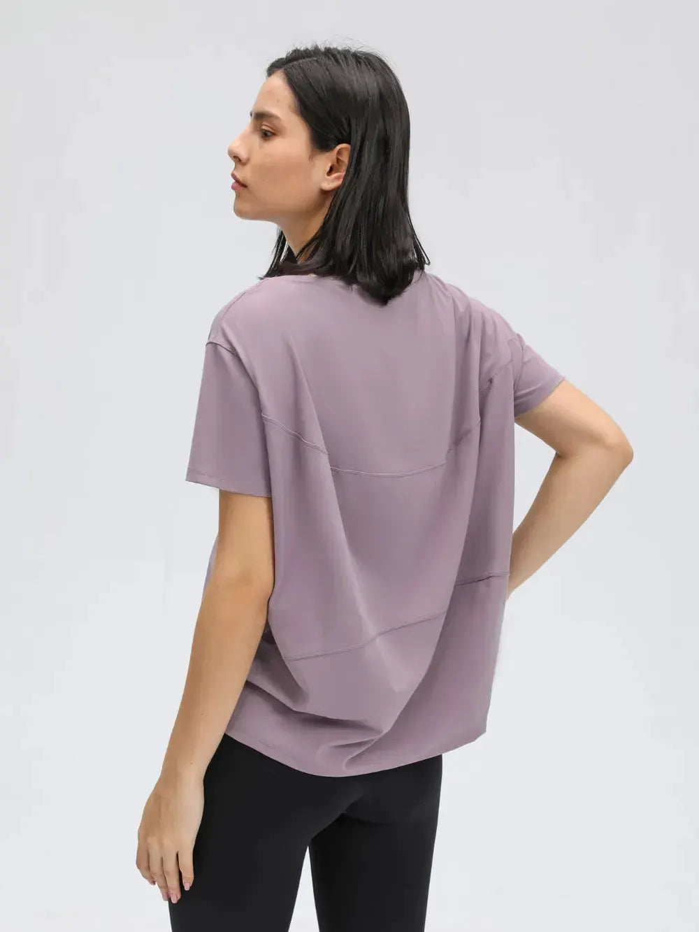 Millennia Round Neck Short Sleeve Active T-Shirt by Millennia
