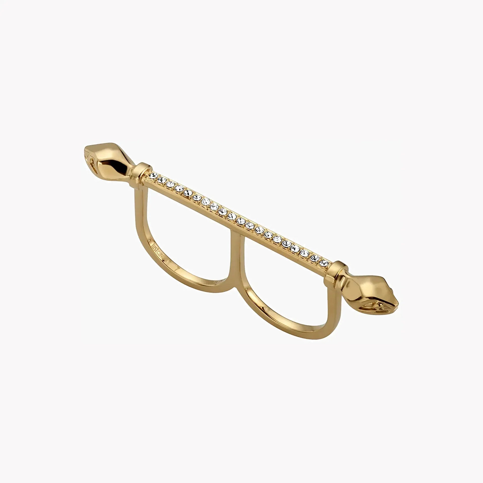 Just Cavalli Women's Gold Brass Ring, Gold Finish | Jcrg00410206 by JUST CAVALLI
