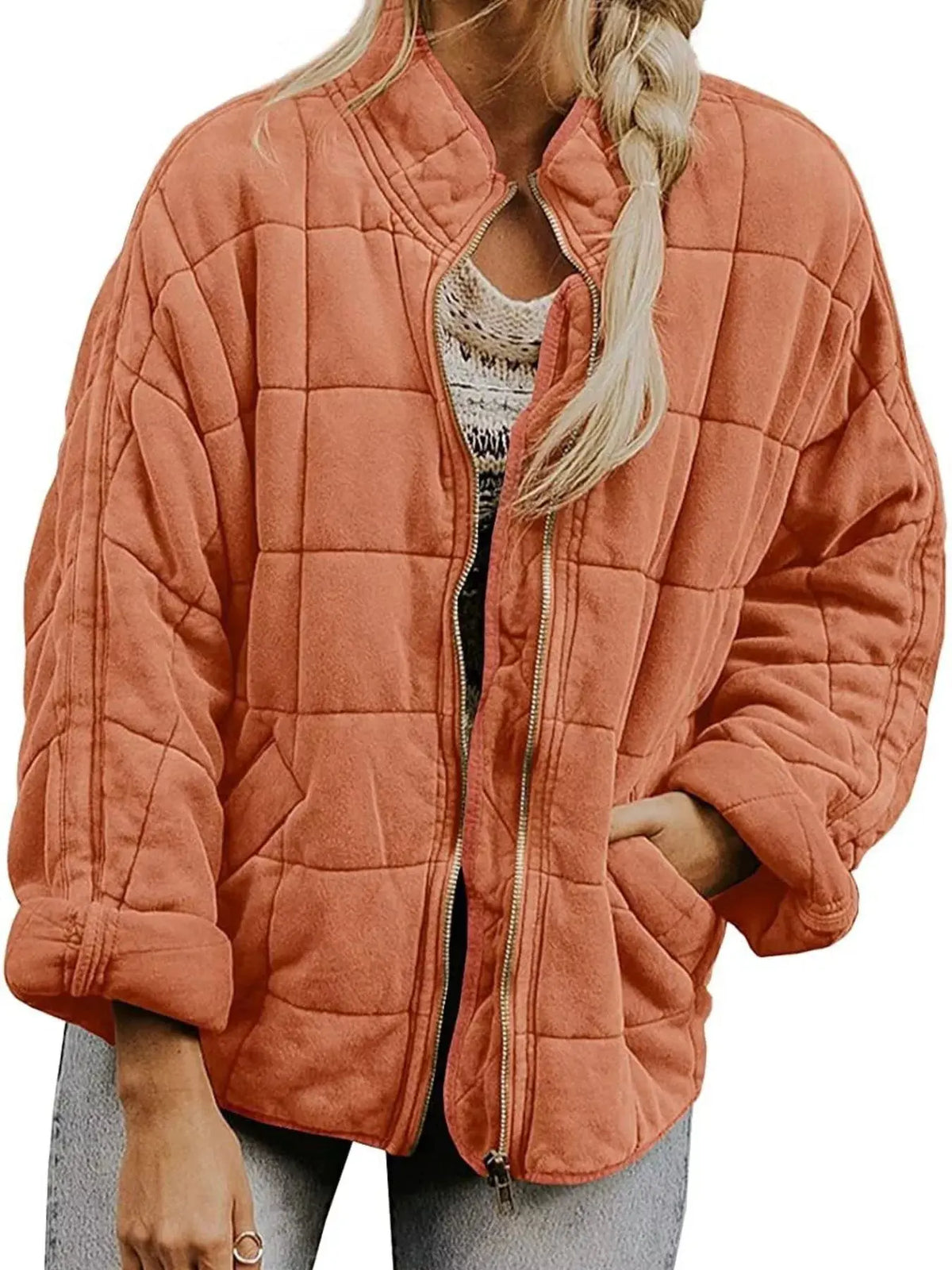 Quilted Zip Up Outerwear | Partner Labels Selection by Partner Label