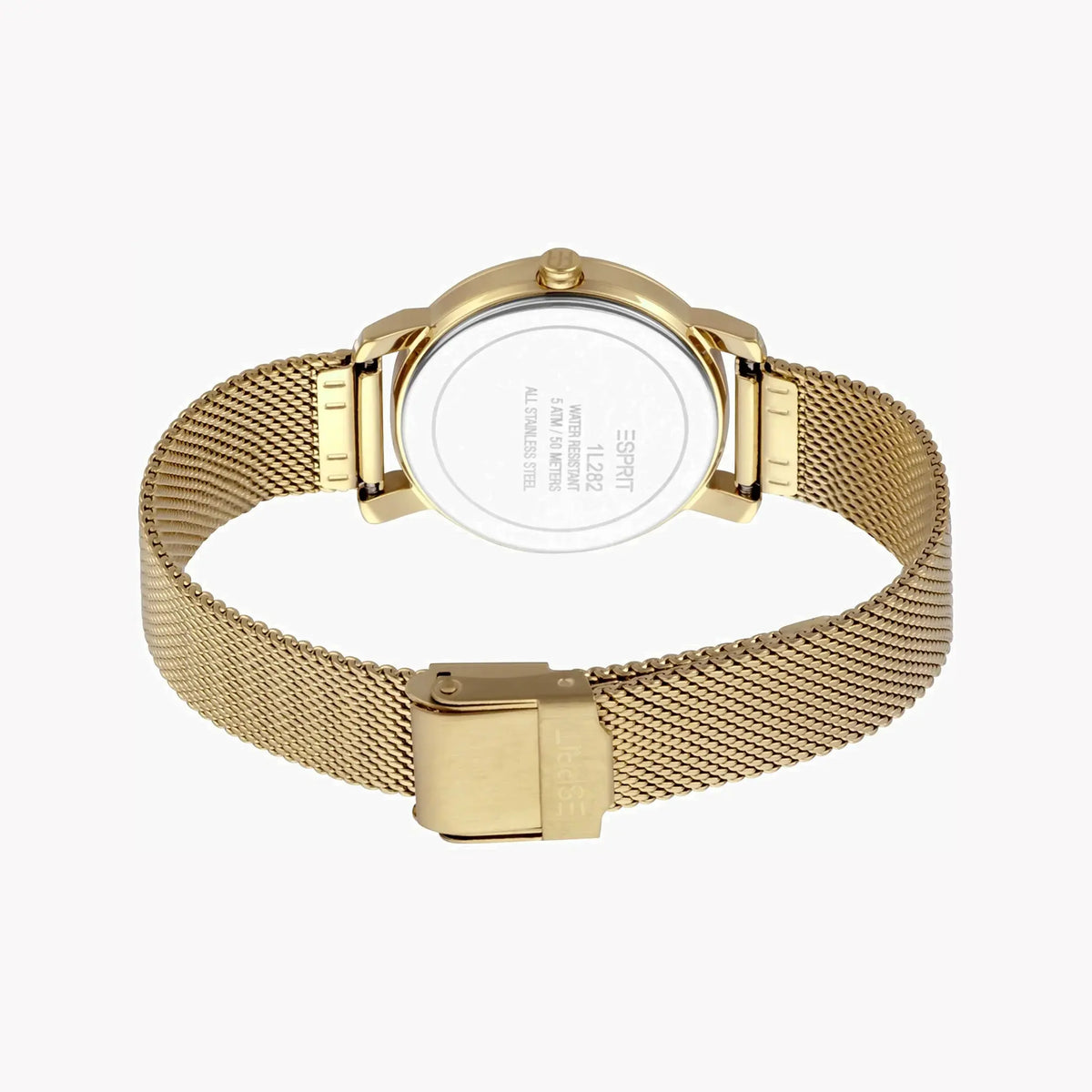 Esprit Women's Gold Stainless Steel Watch, Champagne Dial | Es1l083m0015 by ESPRIT