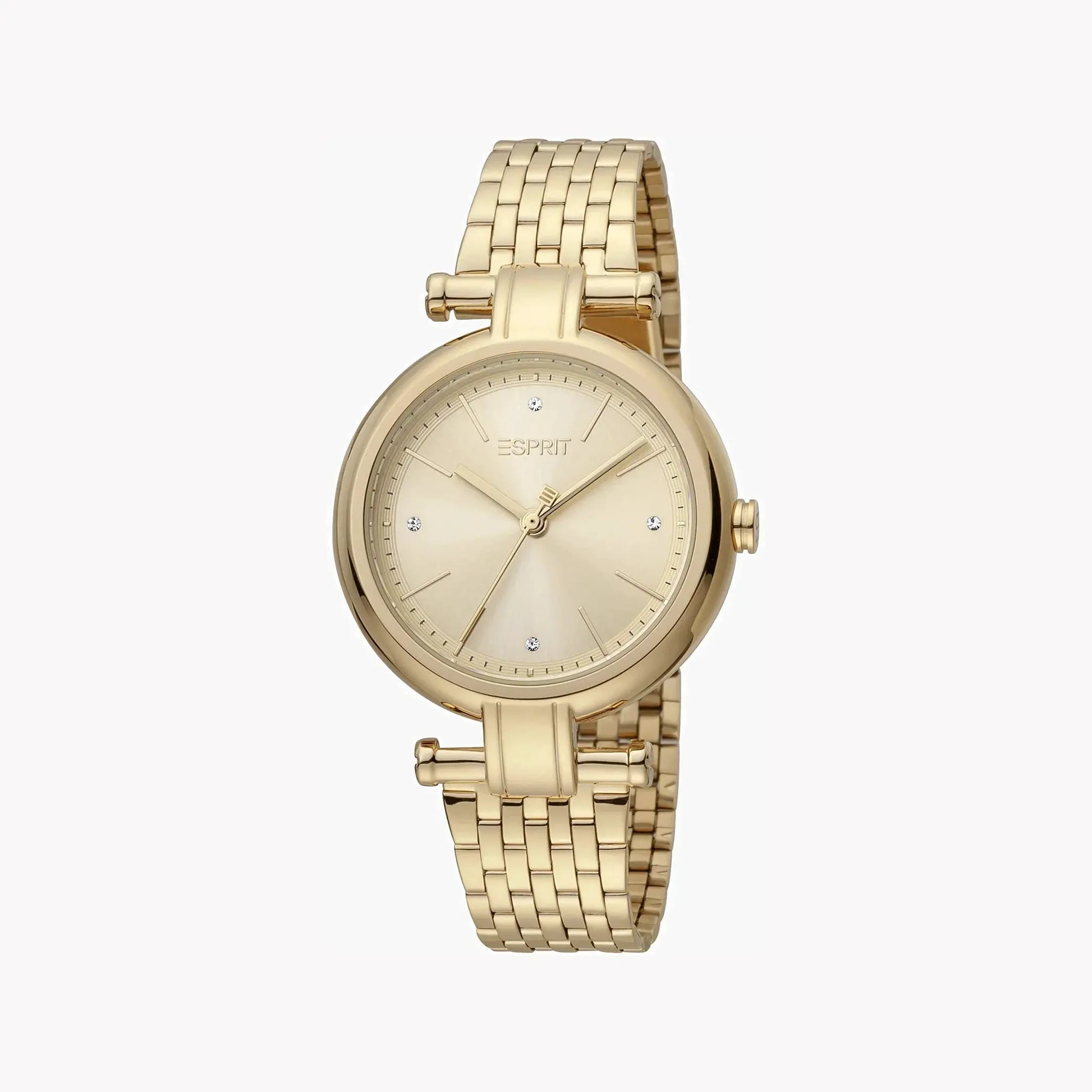 Esprit Women's Gold Stainless Steel Watch, Champagne Dial | Es1l049m0055 by ESPRIT