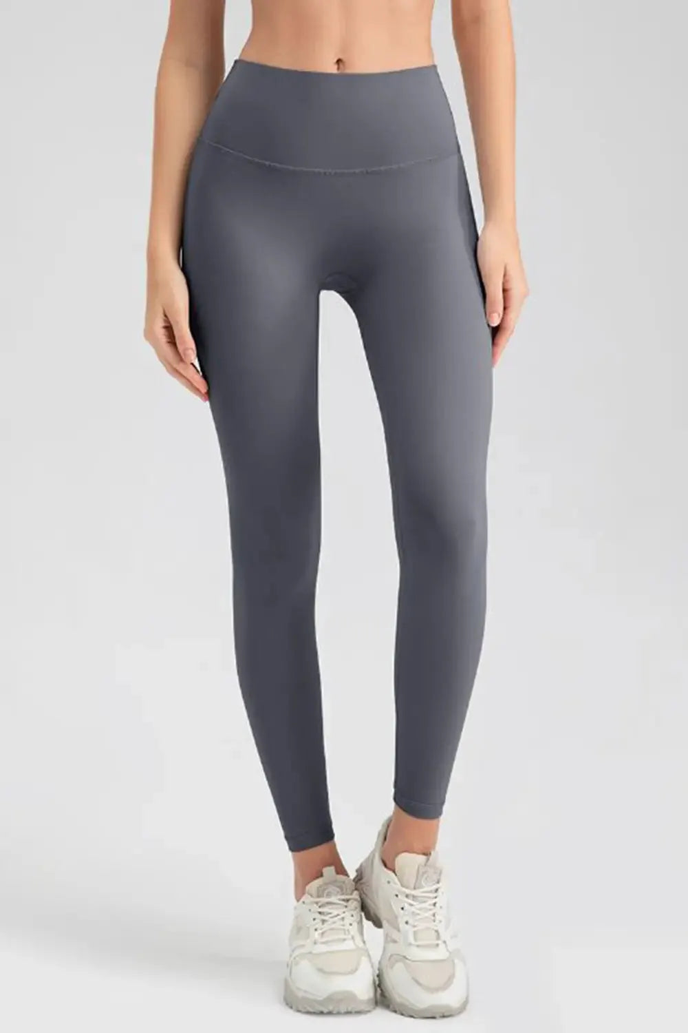Wide Waistband Sport Leggings by Partner Label