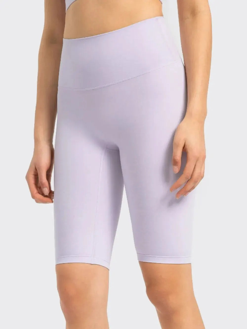 Millennia High Rise Wide Waistband Active Shorts by Millennia