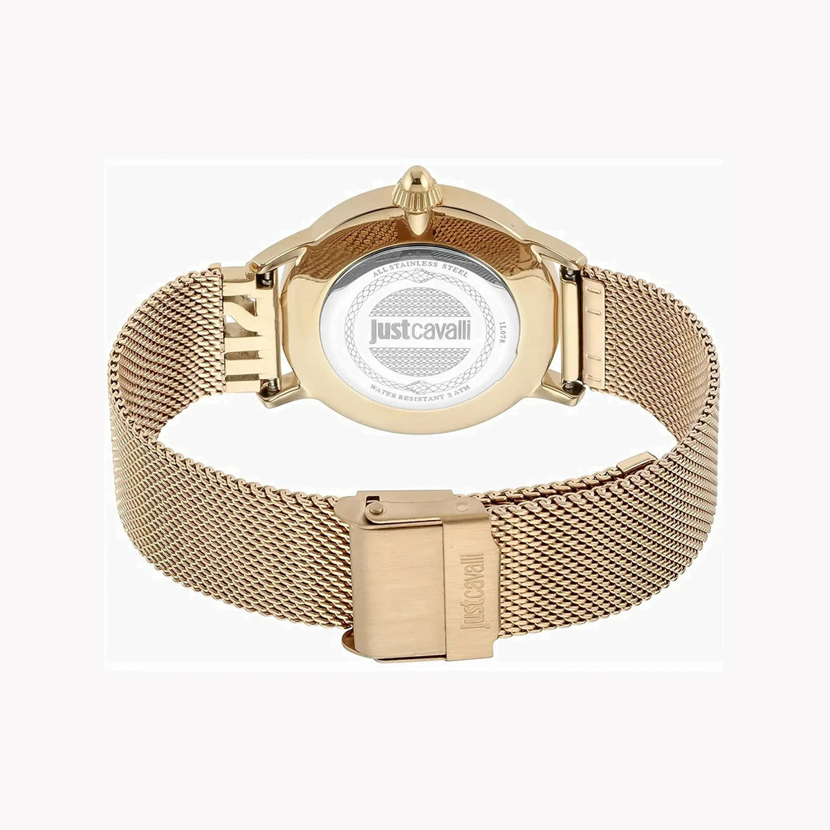 Just Cavalli Women's Rose Gold Watch, Silver Dial | Jc1l078m0075 by JUST CAVALLI