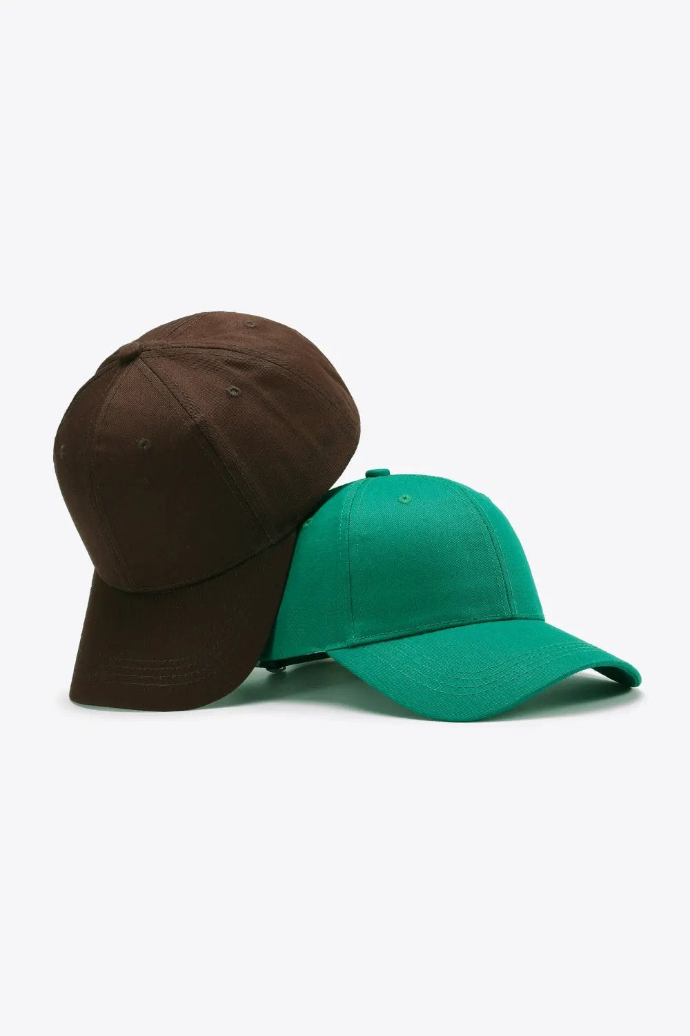 Plain Adjustable Cotton Baseball Cap by Partner Label