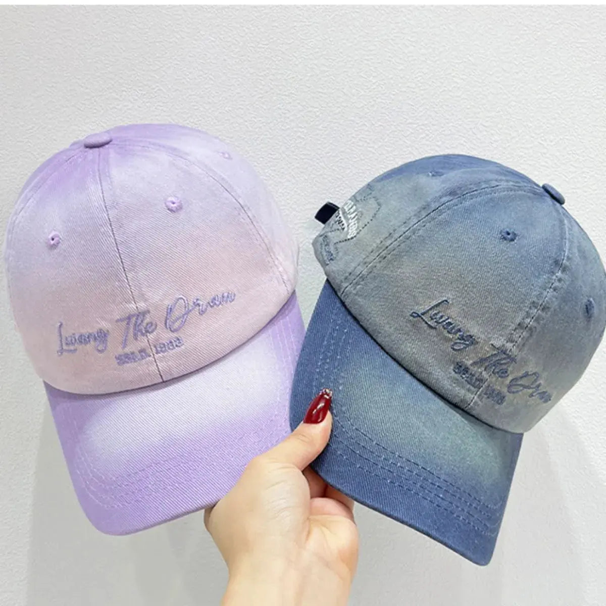 Embroidered Adjustable Cotton Baseball Cap by Partner Label